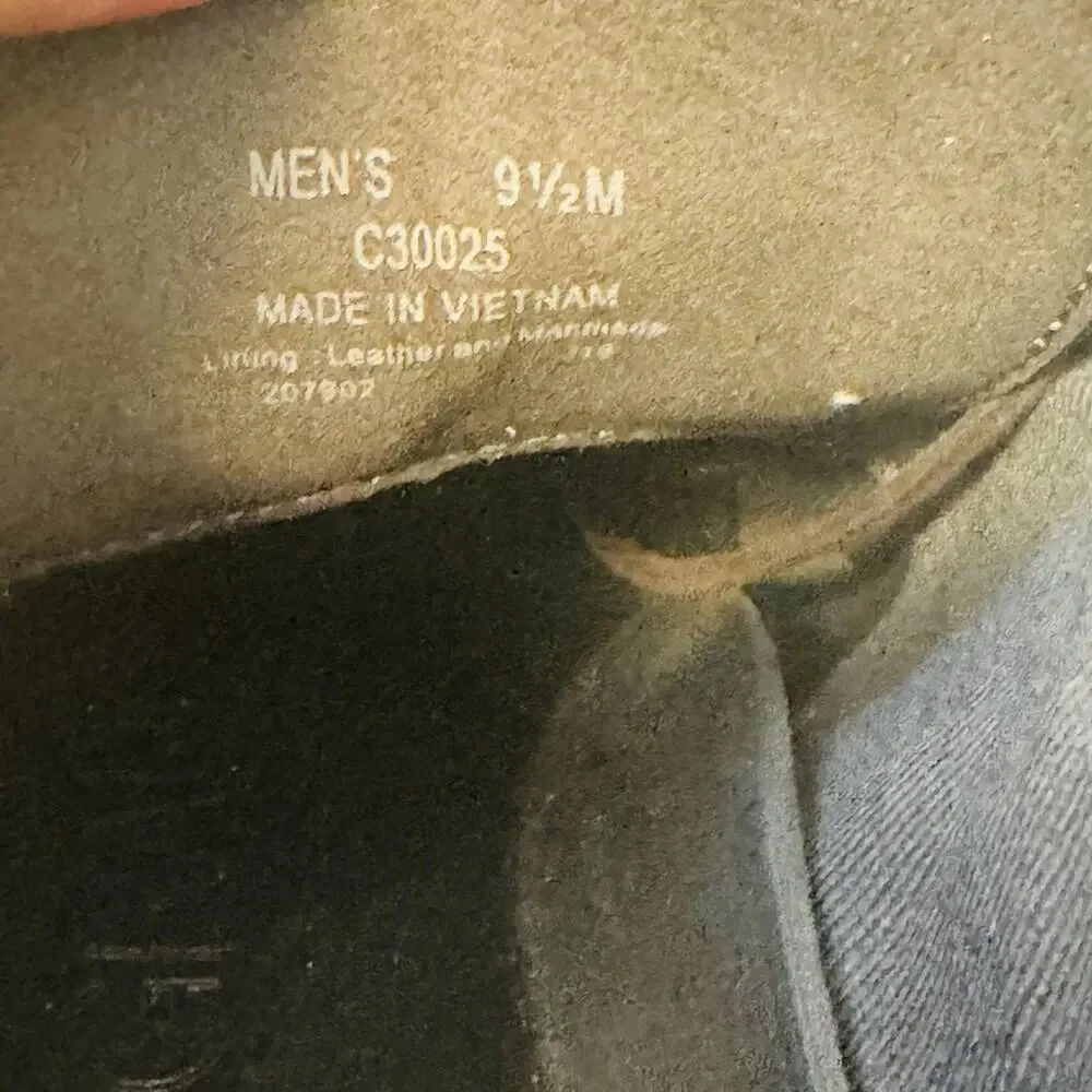 Cole Haan Shoes Mens 9.5 Gray Leather OriginalGrand Wingtip Oxford Dress Brogue